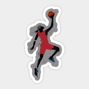 Basketball girl Sticker